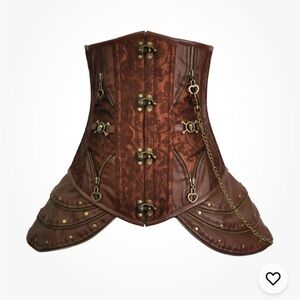 Hellebore Gothic Underbust Corset Steel Bone size medium. Great condition!